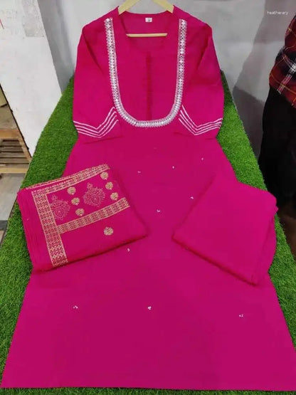 LIBASRACHNA Reflection of Pink -Designer Suit Set